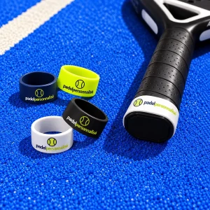 Anneau de surgrip personnalisé avec le logo padelpersonnalisé