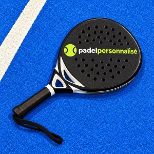 Raquette padel personnalisée Diamant Full Carbon avec le logo padelpersonnalisé
