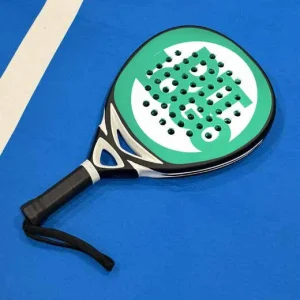 Raquette de padel personnalisée Diamant Full Carbon avec logo vert
