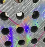 Impression laser sur raquette de padel