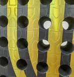 Impression or ou argent sur raquette de padel