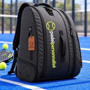 Sac de padel recyclé personnalisé avec le logo padelpersonnalisé